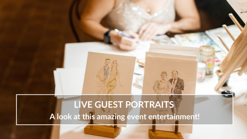 Live guest portraits – a look at this amazing entertainment