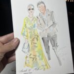Live guest portraits
