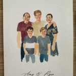 Live guest portraits