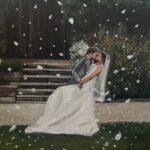 Live wedding painting - Sarah Berry - Melbourne